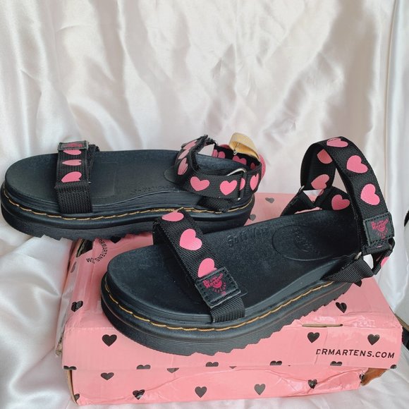 Lazy Oaf x Doc Marten Heart Sandal 🤍 size 4.5 - Picture 4 of 14